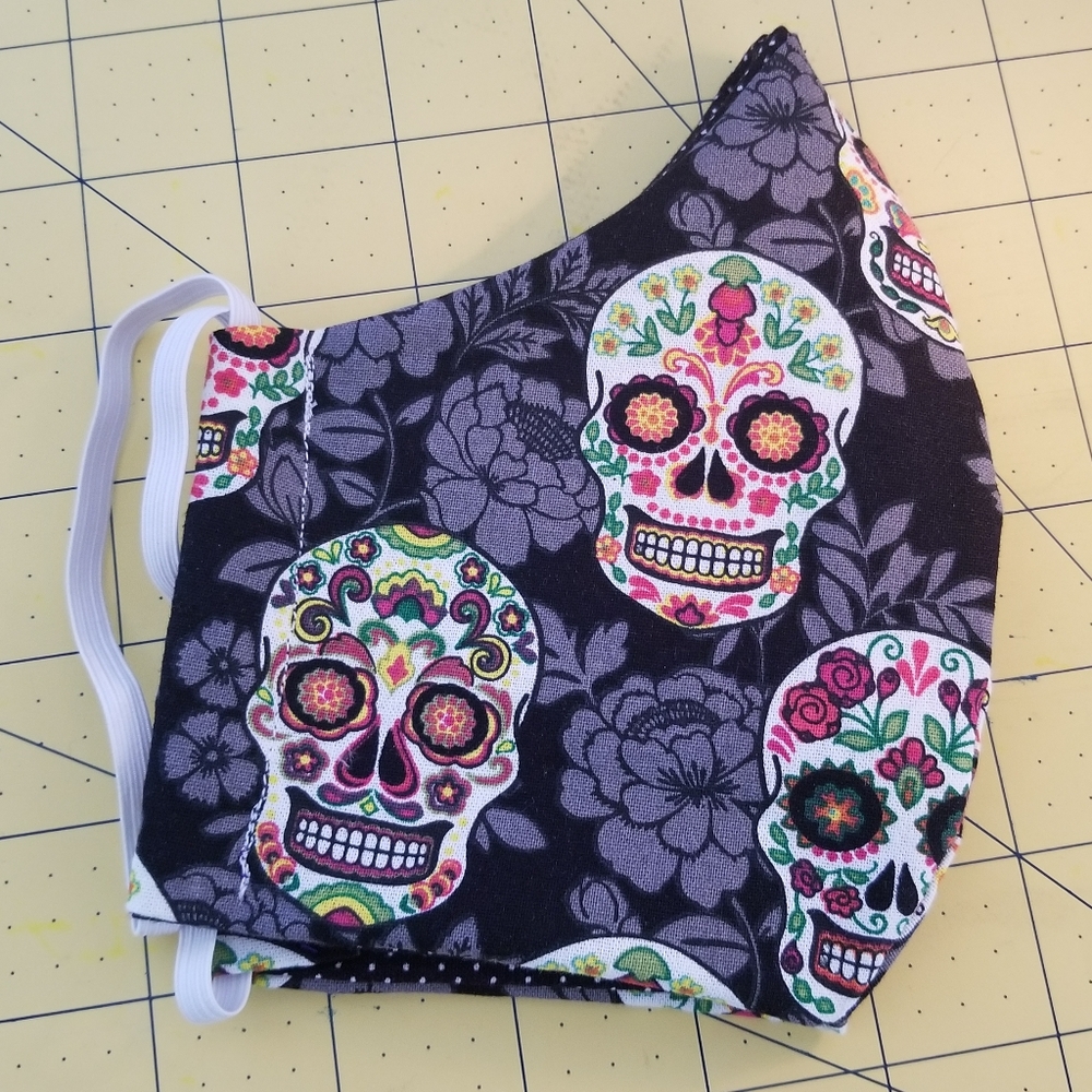 Face Covering Face Mask Sugar Skull